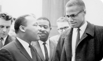 MLK and Malcolm X