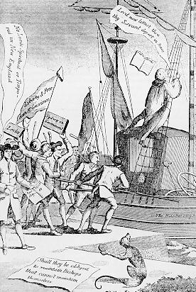 1762 Political Cartoon