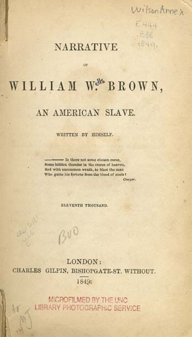 Good essay titles about slavery