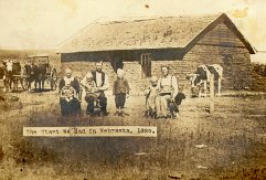 Sod house, Nebraska, n.d.