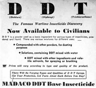 DDT Newspaper ad, 1946