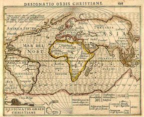 Jodocus Hondius, Designatio Orbis Christiani, 1607