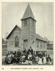 A.M.E. mission church, Arkansas, late 1890s