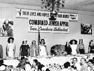 Combined Jewish Appeal luncheon, Miami, 1950s