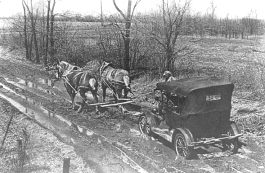 Bad road stymied growth, 1910