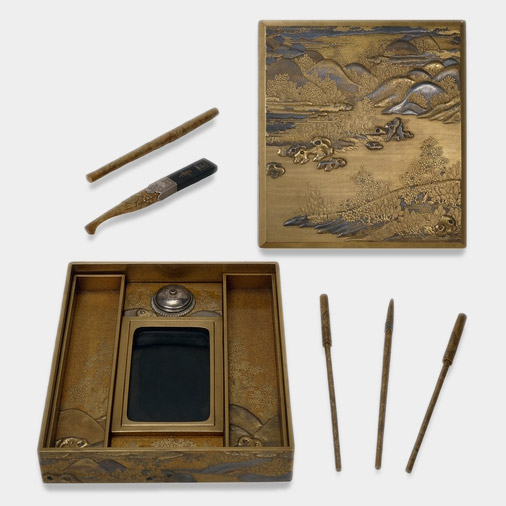 Edo calligraphy set