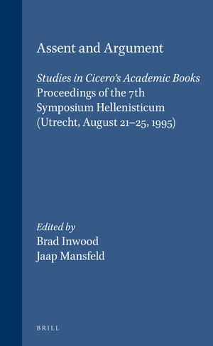 Epistemology; Stoicism; Hellenistic Philosophy; Academica; Marcus Tullius Cicero