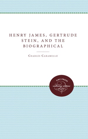 Biography; Autobiography; Authors; Gertrude Stein; Henry James