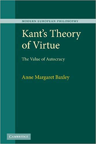 Ancient Greek Philosophy; Morality; Virtue; Immanuel Kant