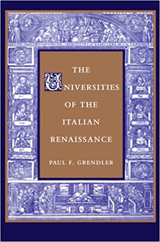 Higher Education; Italian Renaissance; Humanism