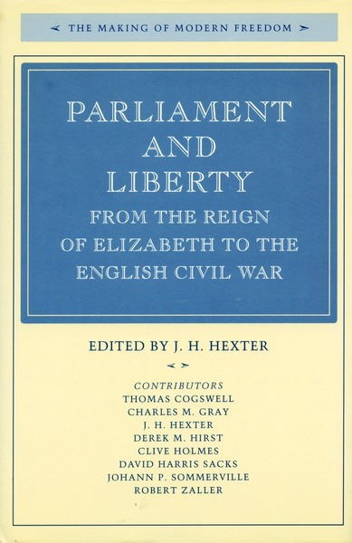 English History; Constitutional Law; Government; Liberty; Parliament of England; Parliament of Great Britain; Queen of England Elizabeth I; United Kingdom