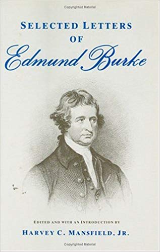 Political Philosophy; Politics; Correspondence; Conservatism; Writing Style; Edmund Burke