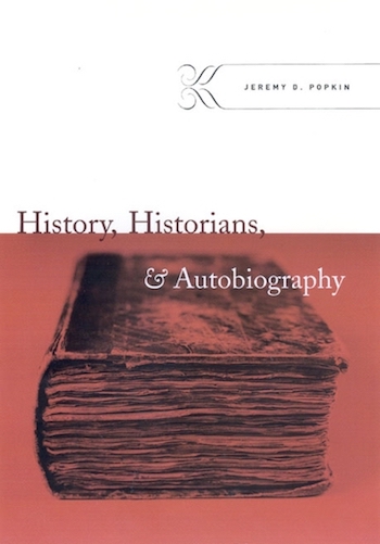 Autobiography; Historiography; Literary Theory; Literary Criticism