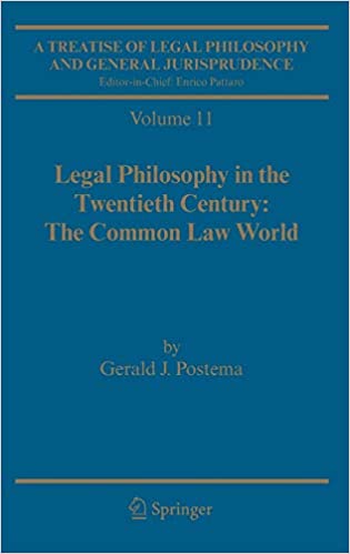 Legal Philosophy in the Twentieth Century: The Common Law World ...