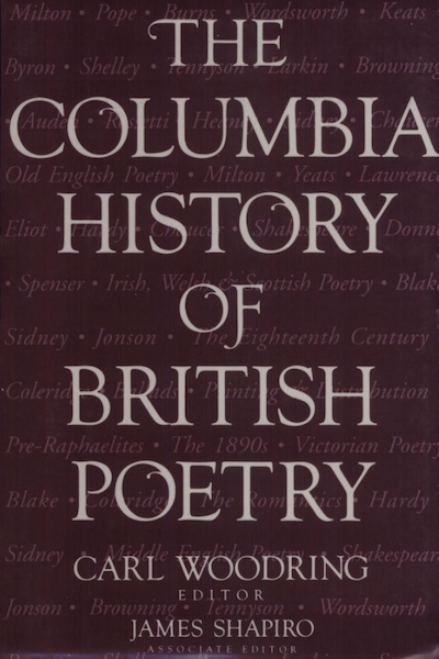 Poetry; Poets; Old English Literature; Middle English Literature; British Literature