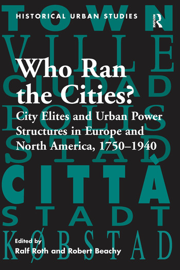 Elites; Political History; Urban History