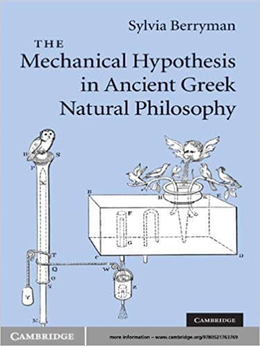 The Mechanical Hypothesis in Ancient Greek Natural Philosophy ...