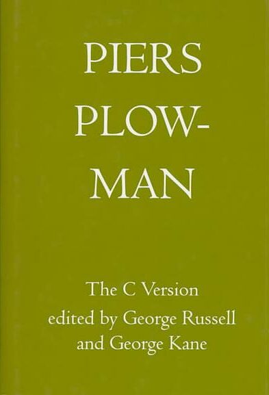 Poetry; Christianity; Pilgrimages; Middle English Literature; Allegory; Piers Plowman