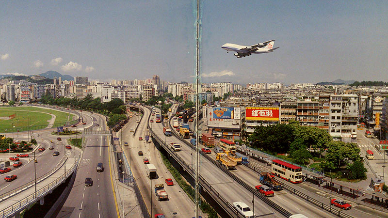 Aircraft over Kowloon City