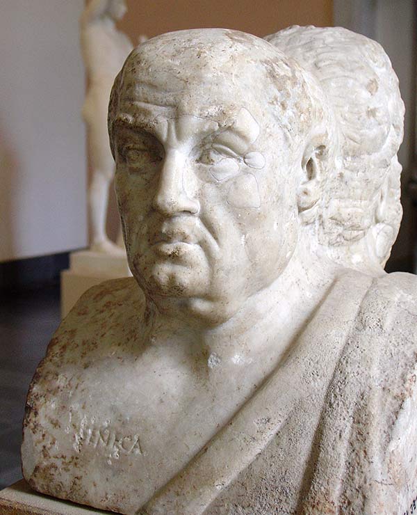 bust of Seneca