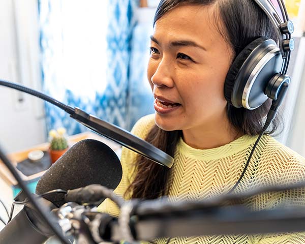 podcast interview