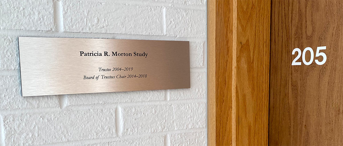 NHC Named Study Plaque