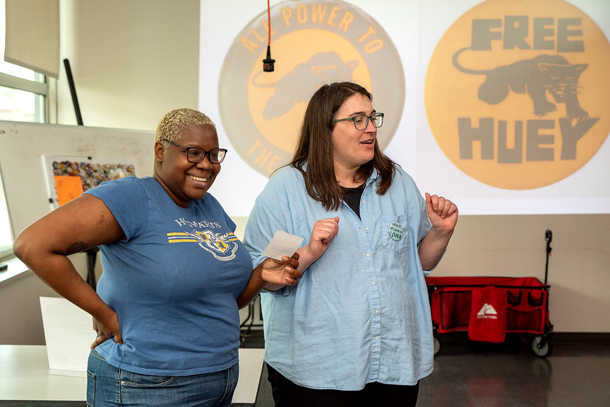 The Power of Buttons: A Craft Workshop and Public History
