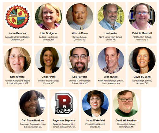 2016 Teacher Advisory Council Members